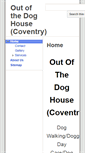 Mobile Screenshot of outofthedoghousecov.co.uk